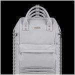 BabaBing Mani taška/ batoh šedá Blush Leatherette – Zboží Dáma