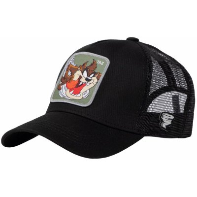 Capslab Looney Tunes Trucker Taz/Black/Grey/Olive – Zboží Dáma