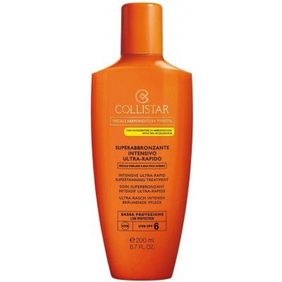 Collistar Ultra Rapid Supertanning Treatment mléko na intezivní a rychlé opálení SPF6 200 ml