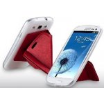 Pouzdro Momax Samsung Galaxy S III i9300 kůže červené – Zboží Mobilmania