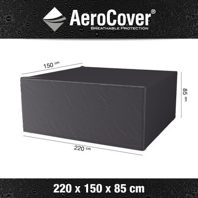 Aerocover 7968 Ochranný obal na zahradní jídelní set obdélník 220x150x85 cm – Hledejceny.cz