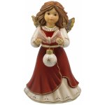 Goebel Vánoční figurka Anděl míru Bordó – Zboží Dáma
