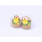 Kuřátka v košíčku 5cm set 2ks žlutá – Hledejceny.cz