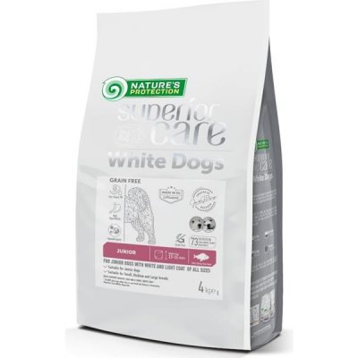 Nature's Protection Superior Care White Dogs Junior White Fish 4 kg – Hledejceny.cz