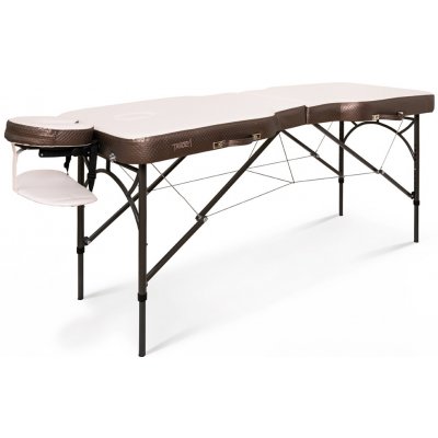 Tandem Profi A2D Contour Duo Skládací masážní stůl Barva: bílo-bronzová 187*70 cm | 15,7 kg | bílo-bronzová – Zboží Mobilmania