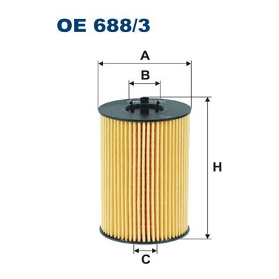 OE 688/3 FILTRON Olejový filtr – Hledejceny.cz