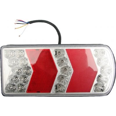 MULTIPA Sdružené světlo TRS006 levé, LED, s osvětlením SPZ, 12 / 24 V | Zboží Auto