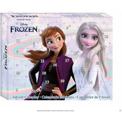 Characterworlds Adventní kalendář Ledové Království 2 Anna a Elza