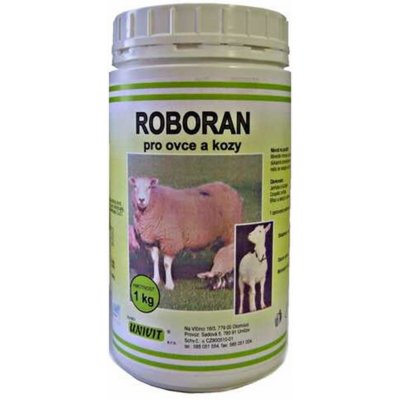 Univit Roboran pro ovce a kozy plv 1 kg – Zbozi.Blesk.cz