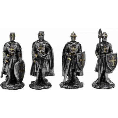 MystiCalls Sada 12 figurek Stříbrní Křižáci – Sleviste.cz