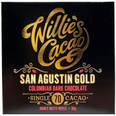Willie's Cacao San Agustin Gold Kolumbie 70% 50 g – Zboží Mobilmania