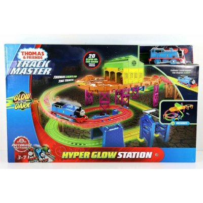 Mašinka Tomáš Track Master Hyper Glow station svítící – Zboží Mobilmania