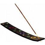 Mani Bhadra Stojánek na vonné tyčinky Lyže květiny mastek 26 x 4 cm – Sleviste.cz