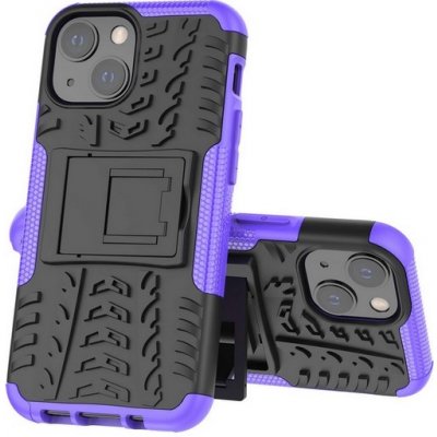 Pouzdro TopQ iPhone 13 ultra odolné fialové