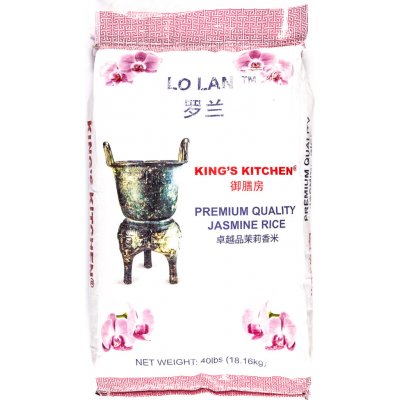 King's kitchen rýže jasmínová 18,16 kg – Zboží Dáma
