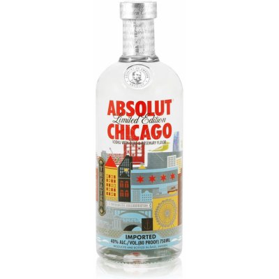 Absolut Chicago 40% 0,75 l (holá láhev) – Hledejceny.cz