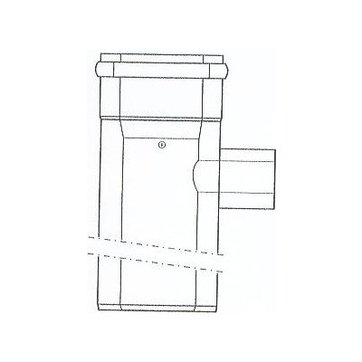 Almeva Las-Lil trubkový díl s 87° odbočkou 160/225 mm 1,00 LPTEL56 – Zbozi.Blesk.cz