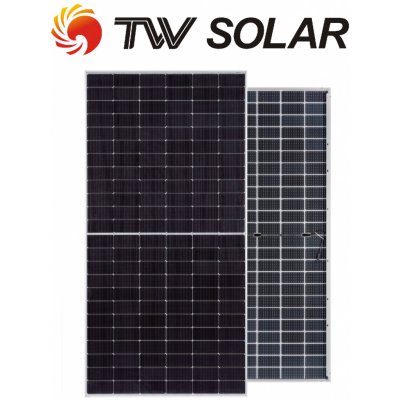 TW Solar 550 Wp Silver Frame Bifacial P-Type Half-cell TWMPD-72HD550 1ks – Zbozi.Blesk.cz