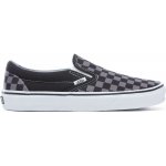 Vans CHECKERBOARD classic slip-on SHOES black/Pewter Checkerboard – Zbozi.Blesk.cz