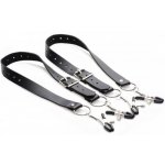 Master Series Skřipce na klitoris Master Series Spread Labia Spreader Straps with Clamps – Zbozi.Blesk.cz