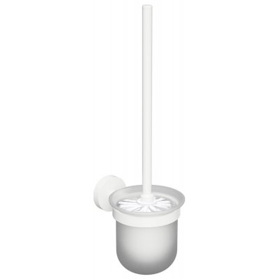 Sapho X-Rround štětka nástěnná miska mléčné sklo bílá XW301 – Zboží Mobilmania