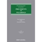 Bullen & Leake & Jacobs Precedents of PleadingsPaperback – Hledejceny.cz