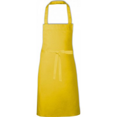 Link Kitchen Wear Středně dlouhá směsová zástěra na grilování Žlutá X993 – Hledejceny.cz