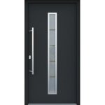ARON vchodové dveře 3161-2 antracit 100 x 200 cm L – Hledejceny.cz