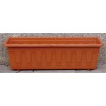 Plastkon truhlík Garden 50 cm teracota – Zboží Dáma