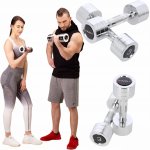 HMS CHD03 Chromované činky 2 x 3 kg – Sleviste.cz