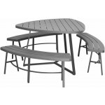 Hendi Gastrofans Piknikový set Bolero Valletta plast, šedý – Hledejceny.cz