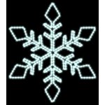 DECOLED, D107S1 DecoLED LED světelná vločka pr. 80 cm, ledově bílá D107S1 – Hledejceny.cz