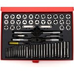 Sada závitníků, závitových oček a vratidel, 60 ks, Kraft&Dele KD10251 – Zboží Dáma