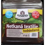 Neotex / netkaná textilie Rosteto hnědo70g 10 x 1,6 m – Zboží Dáma
