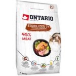 Ontario Cat Sterilised 7 6,5 kg – Sleviste.cz