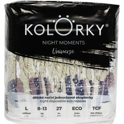 Kolorky Night Moments Multipack Vesmír L 8-13 kg 108 ks – Zbozi.Blesk.cz