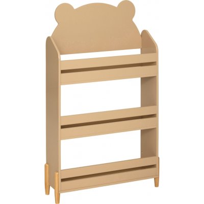 Atmosphera for kids Dětská knihovnička Fjella, 61,5x18,5x100 cm, medvěd – Zboží Dáma