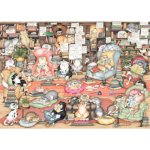 RAVENSBURGER Crazy Cats: Bingleyho knižní klub 1000 dílků – Hledejceny.cz
