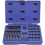 Quatros QS14140 Sada na opravu závitů žhavicích svíček M8x1, M10x1, M10x1.25, M12x1.25, 33 kusů - – Hledejceny.cz