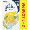 Osvěžovač vzduchu Glade Touch & Fresh Fresh Lemon náplň aerosolový osvěžovač vzduchu 3 x 10 ml