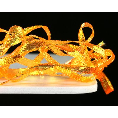 Sybai Hřbítková Stuha Mirage Braidback Black Fluo Orange 3,5mm 1m – Hledejceny.cz