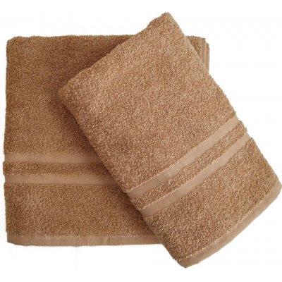 Praktik froté maxi ručník Ema 60 x 110 cm oříšková – Hledejceny.cz
