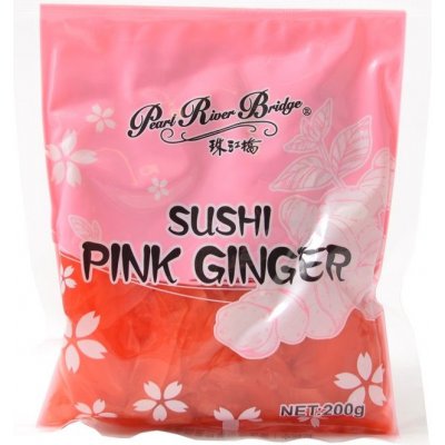 Pearl River Bridge Nakládaný zázvor růžový 200 g – Zboží Dáma