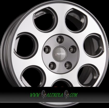 Autec Yuna 6x15 4x100 ET30 graphite polished