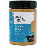 Mont Marte akrylová barva 300 ml zlatá – Hledejceny.cz