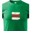 Dětské tričko Canvas dětské tričko Turistická značka červená zelená 2079