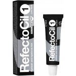 RefectoCil PURE BLACK 1 Barva na řasy a obočí - černá 15 ml
