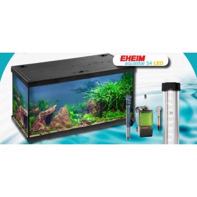 Eheim Aquastar 54 LED akvarijní set černý 54 l – Zboží Mobilmania