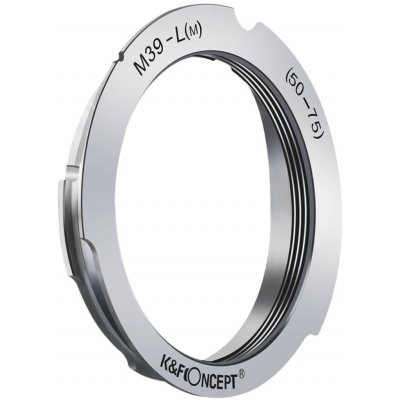 K&F Concept M39 50 mm/75 mm Lenses to Leica M Mount – Zboží Živě