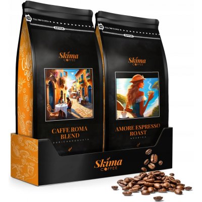 SkimaCoffee Káva SKIMACOFFEE Brazílie zrnková 2 kg – Hledejceny.cz